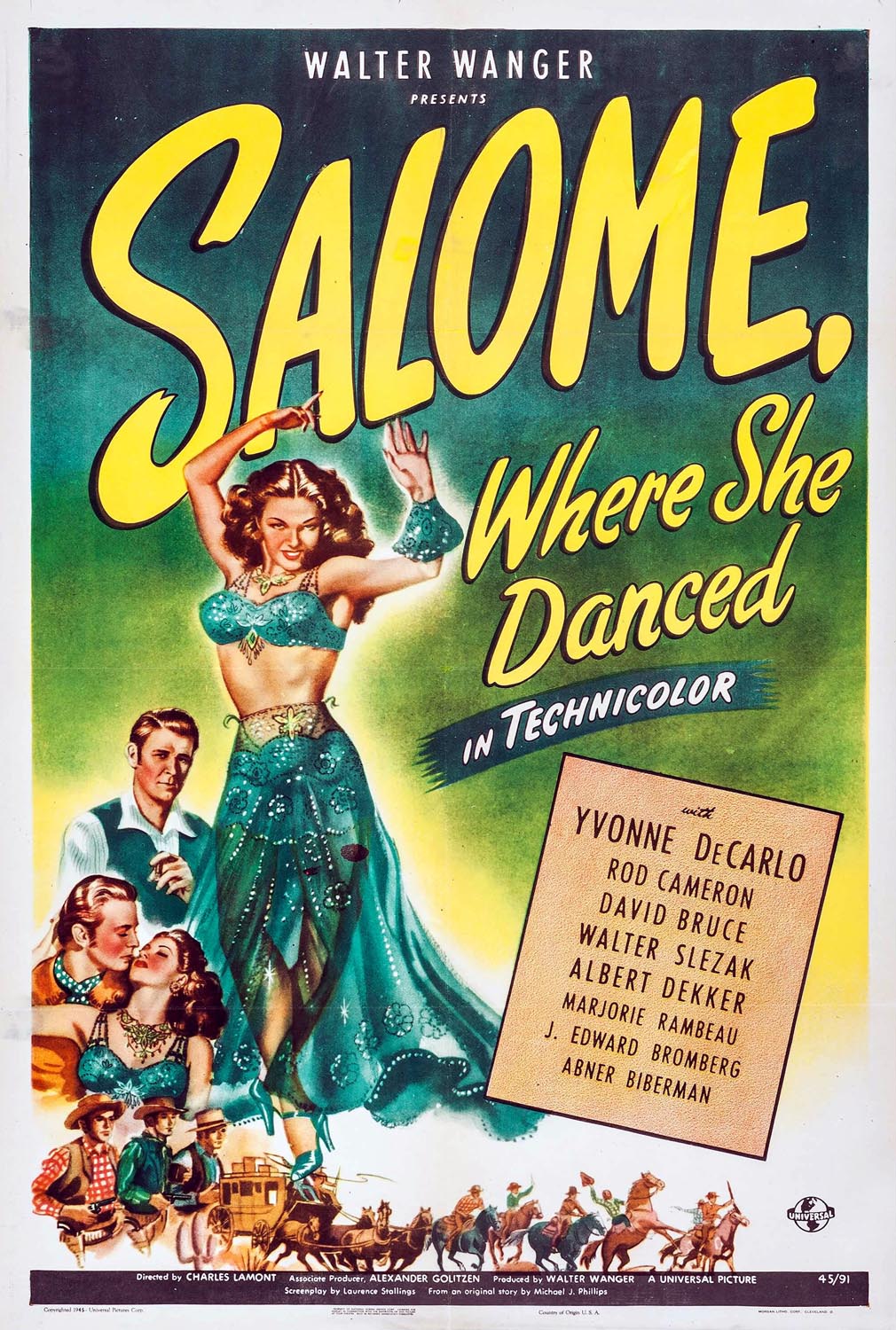 SALOME, WHERE SHE DANCED